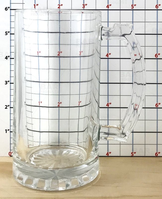 BarConic® Glassware - Beer Mug Glass - 15 ounce