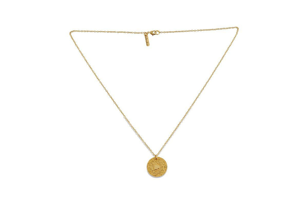 Karnataka Disc Pendant Necklace