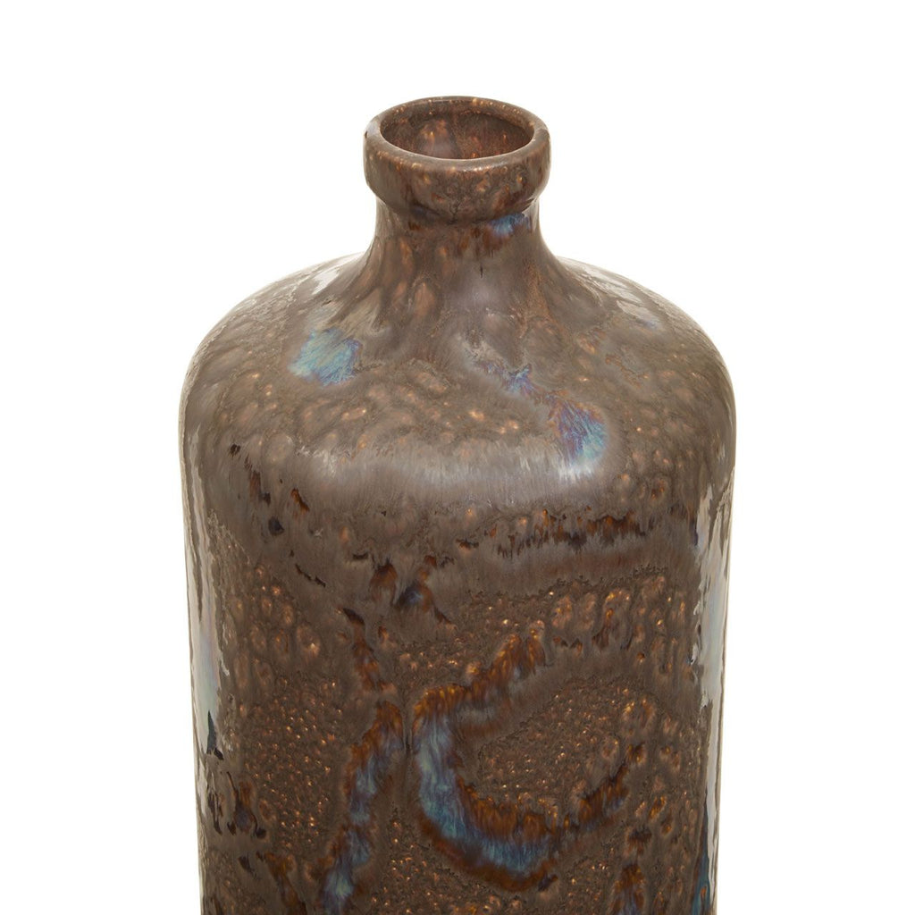 Silas Bottle Vase | Brown