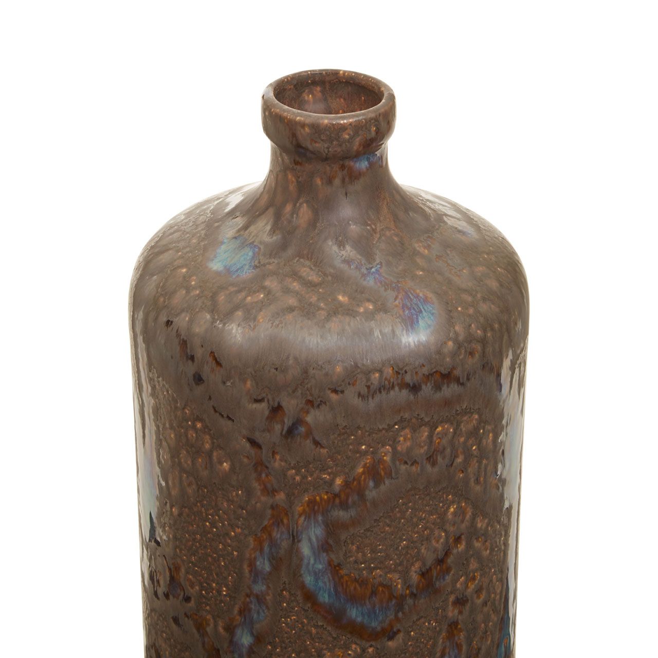 Silas Bottle Vase | Brown