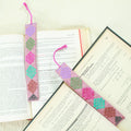 Pair of Handloomed Cotton Bookmarks in a Pink Base Hue - Pink Allies